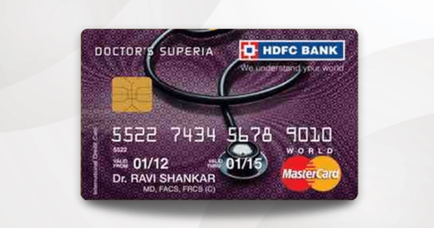 HDFC Bank Doctor’s Superia Credit Card