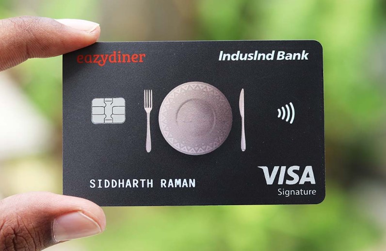 EazyDiner Indusind Bank Credit Card