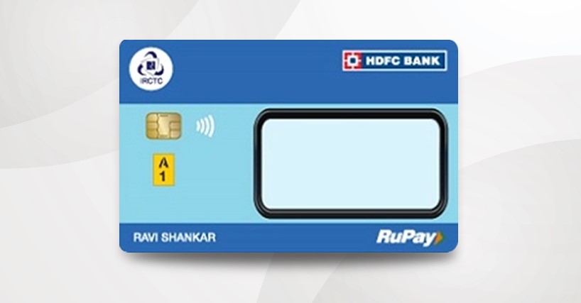 HDFC Bank RuPay IRCTC Credit Card