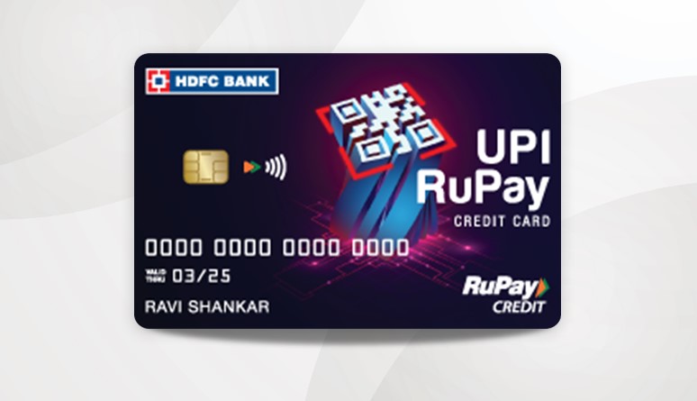 HDFC Bank UPI RuPay Credit Card