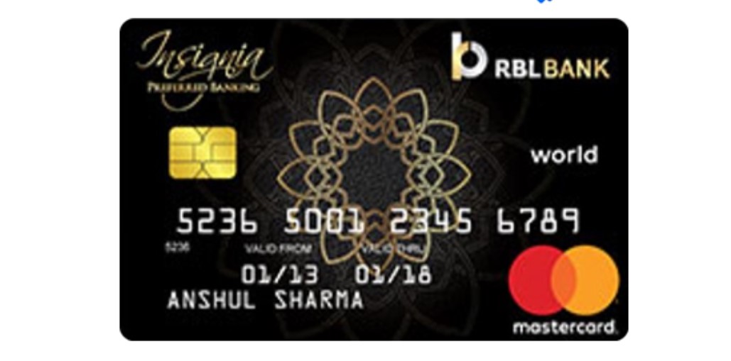 RBL Bank Insignia Preferred Banking World Card