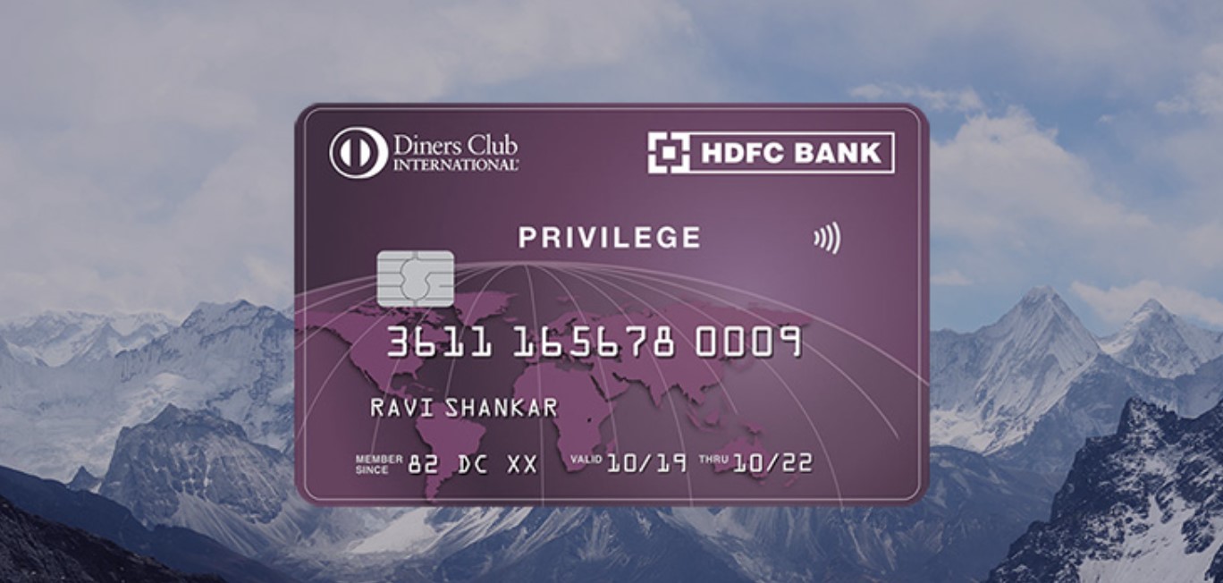 HDFC Bank Diners Club Privilege Credit Card, Rewards and Benefits, Joining Fees & Charges, Apply Online